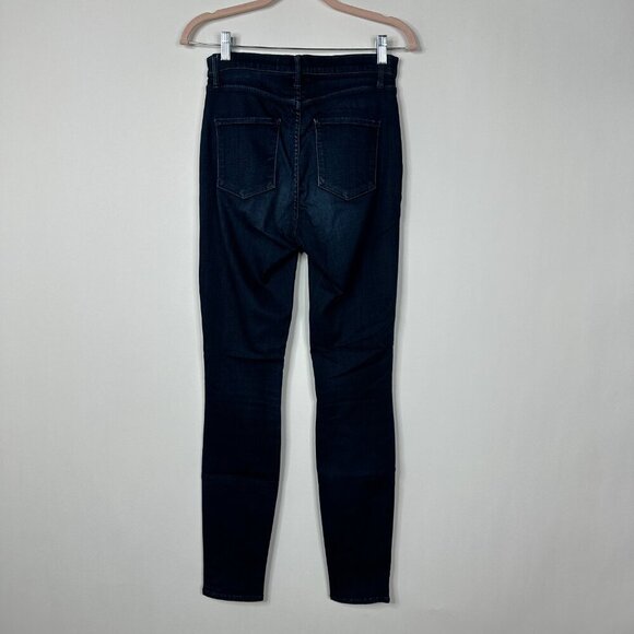 AYR The Hi-Rise Skinny Jeans Dark Blue Wash 26 x 30 #7951 - Picture 5 of 13